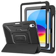 TECH-PROTECT Futrola Endurance za iPad 10.9" (2022) / iPad 11" (2025), crna